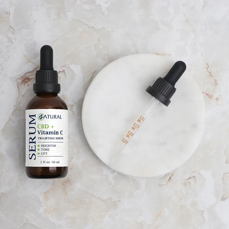 ZATURAL CBD + Vitamin C Tri-Lifting Serum