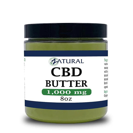 ZATURAL CBD Butter: Organic Cocoa and Hemp